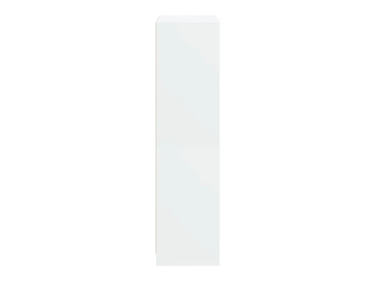 Aparador Cómoda Mueble Almacenamiento Organizador Cocina Salón Salón Alto con Puertas 68 x 37 x 142 cm Blanco Madera Contrachapada 02_0032227