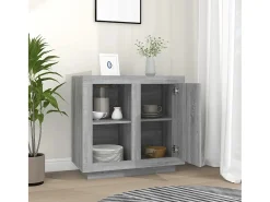 Aparador color gris Sonoma 80x40x75 cm ES35789