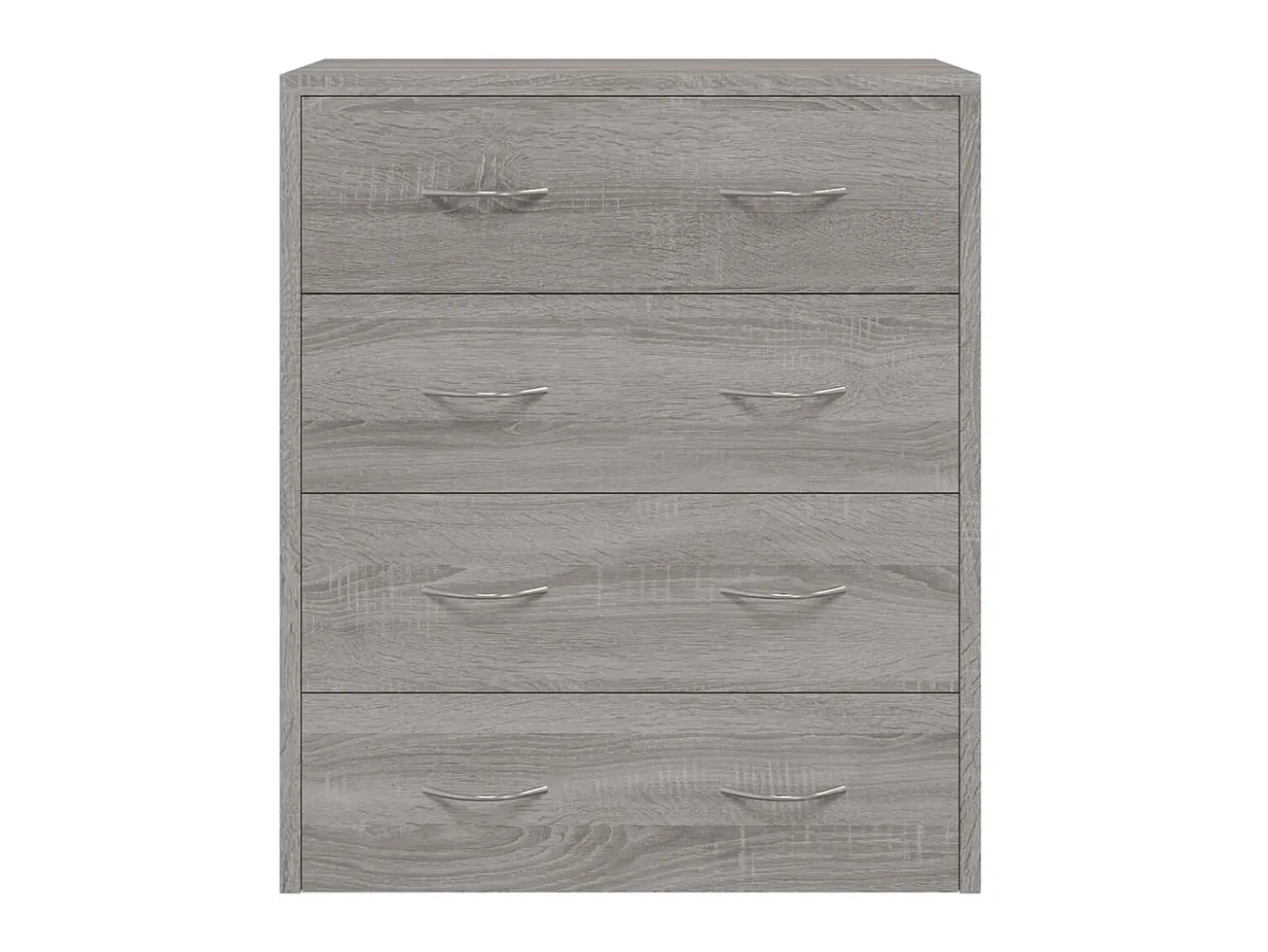 Aparador con 4 cajones gris Sonoma 60x30,5x71 cm ES56217