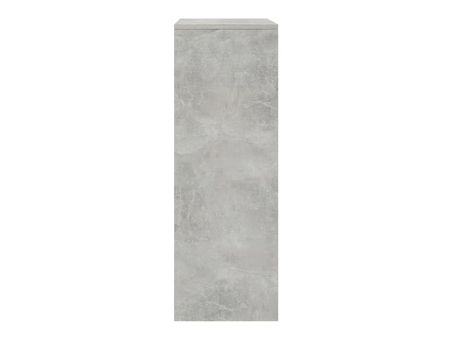 Aparador con 6 cajones Gris hormigón 50x34x96 cm Madera de ingeniería