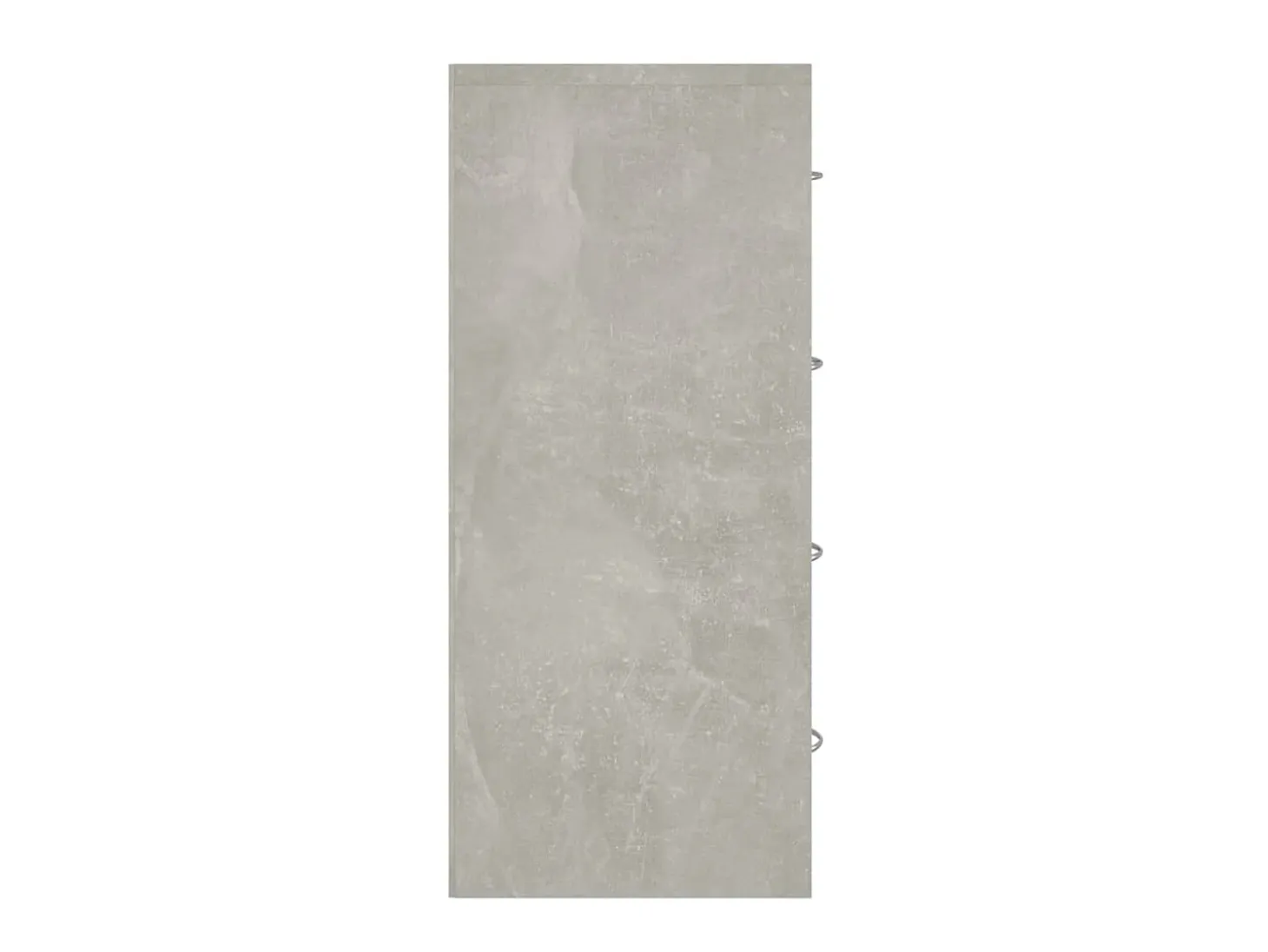 Aparador con 4 cajones gris hormigón 60x30,5x71 cm ES73629