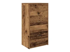 Aparador con 6 cajones madera vieja 50x34x96 cm madera contrachapada