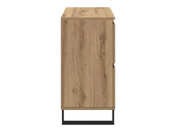 Aparador con almacenaje con puerta Marrón 60 x 35 x 70 cm Madera de ingeniería