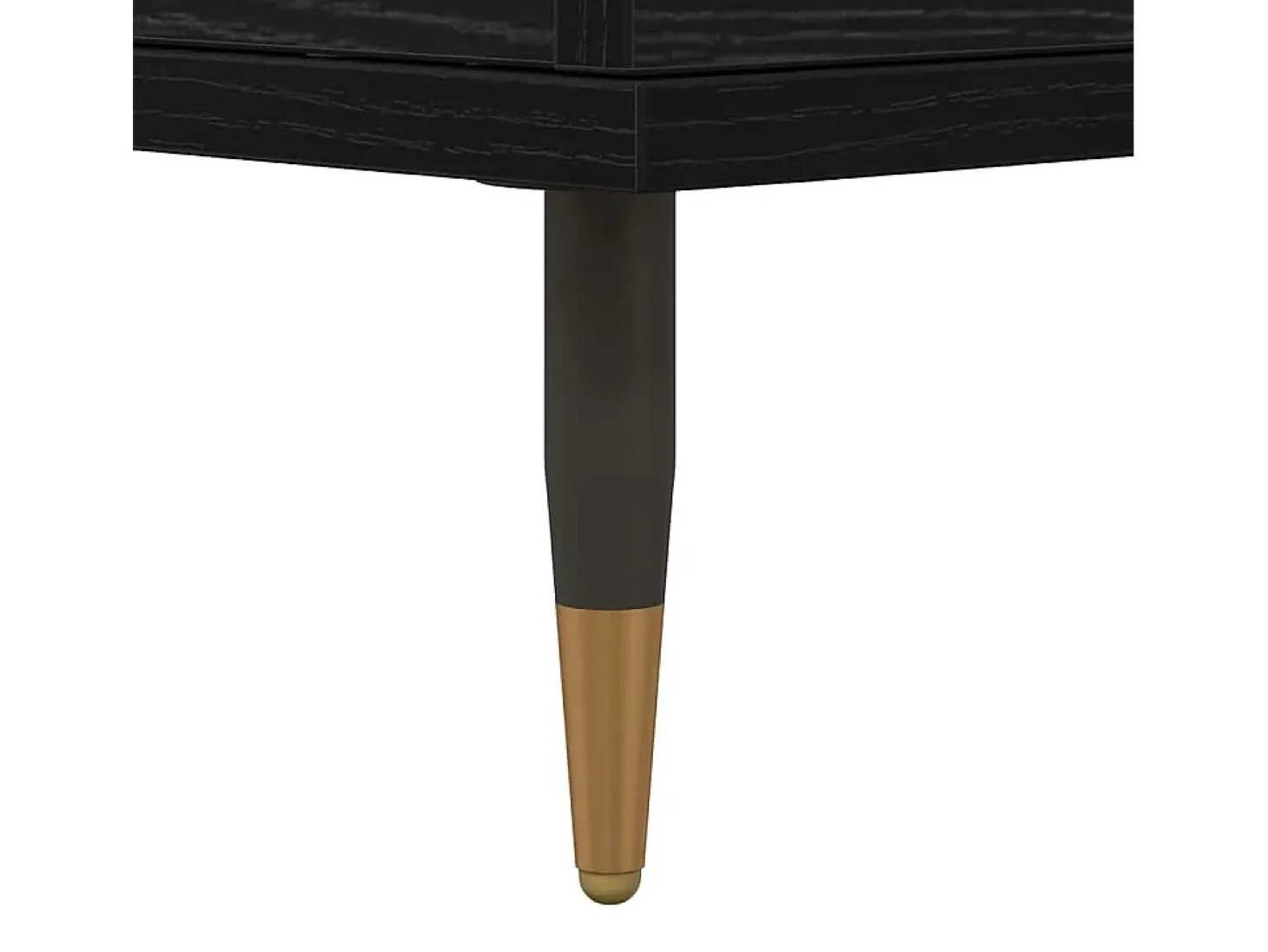 Aparador con almacenaje con puerta Negro 60 x 35 x 70 cm Madera de ingeniería