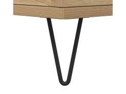 Aparador con almacenaje con puerta Marrón 60 x 35 x 70 cm Madera de ingeniería