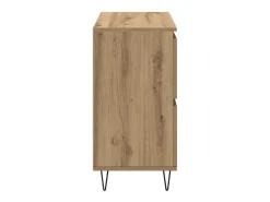Aparador con almacenaje con puerta Marrón 60 x 35 x 70 cm Madera de ingeniería
