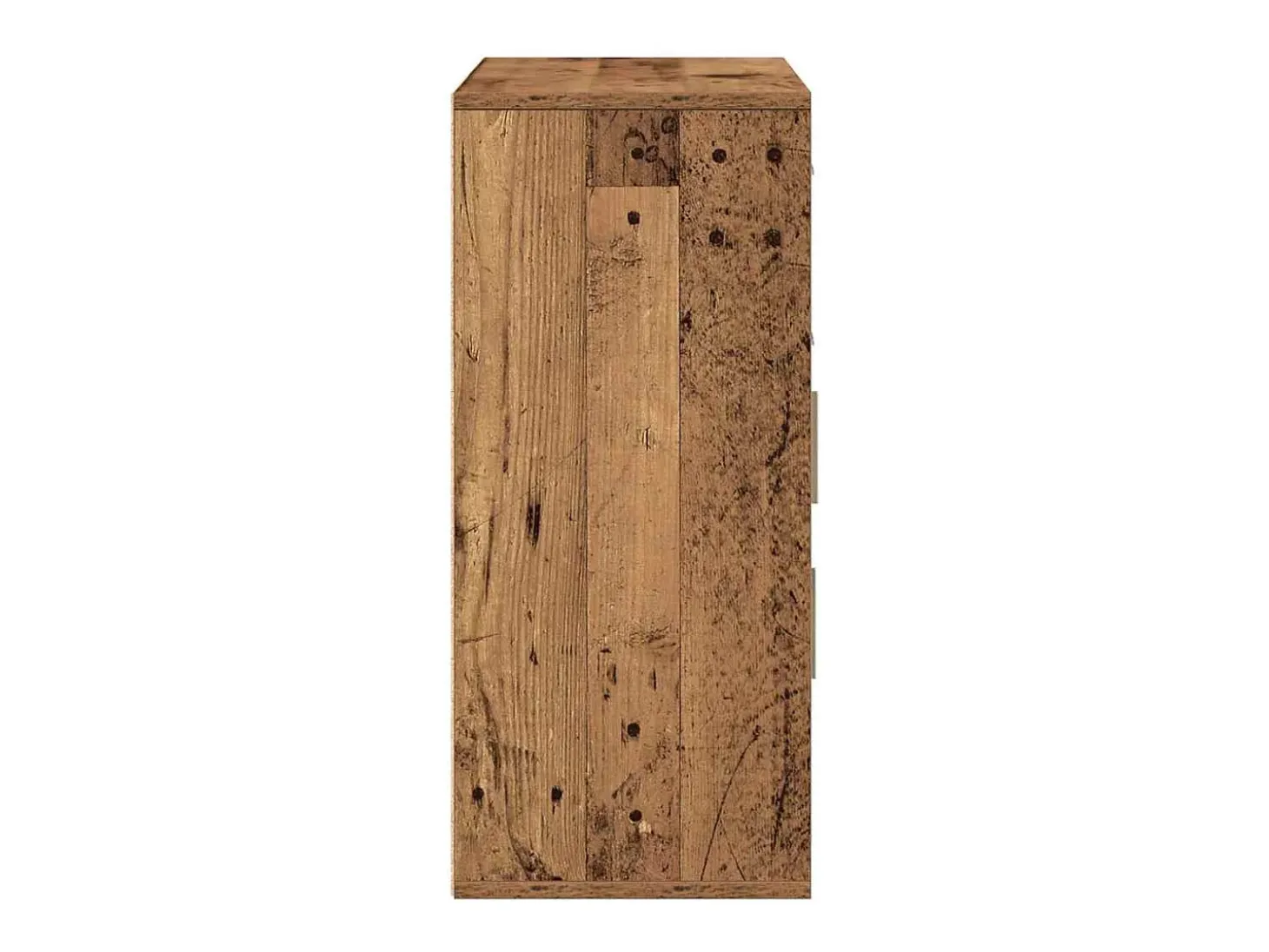 Aparador con cajón Madera vieja 60 x 31 x 70 cm Madera de ingeniería
