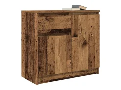 Aparador con cajón madera antigua 71x35x65 cm Madera ingeniería