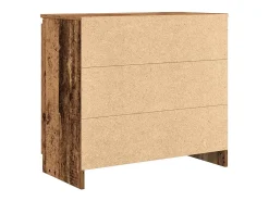 Aparador con cajón madera antigua 71x35x65 cm Madera ingeniería