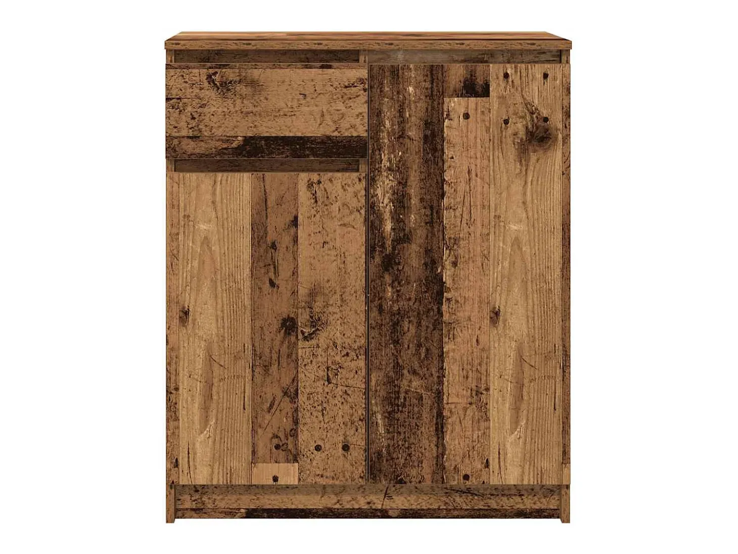 Aparador con cajón madera antigua 71x35x84 cm Madera ingeniería