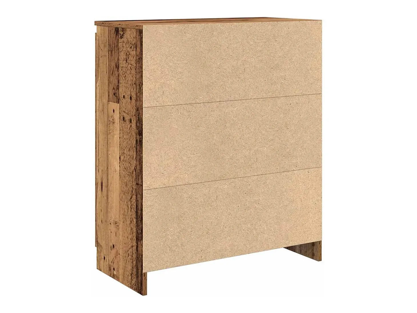 Aparador con cajón madera antigua 71x35x84 cm Madera ingeniería
