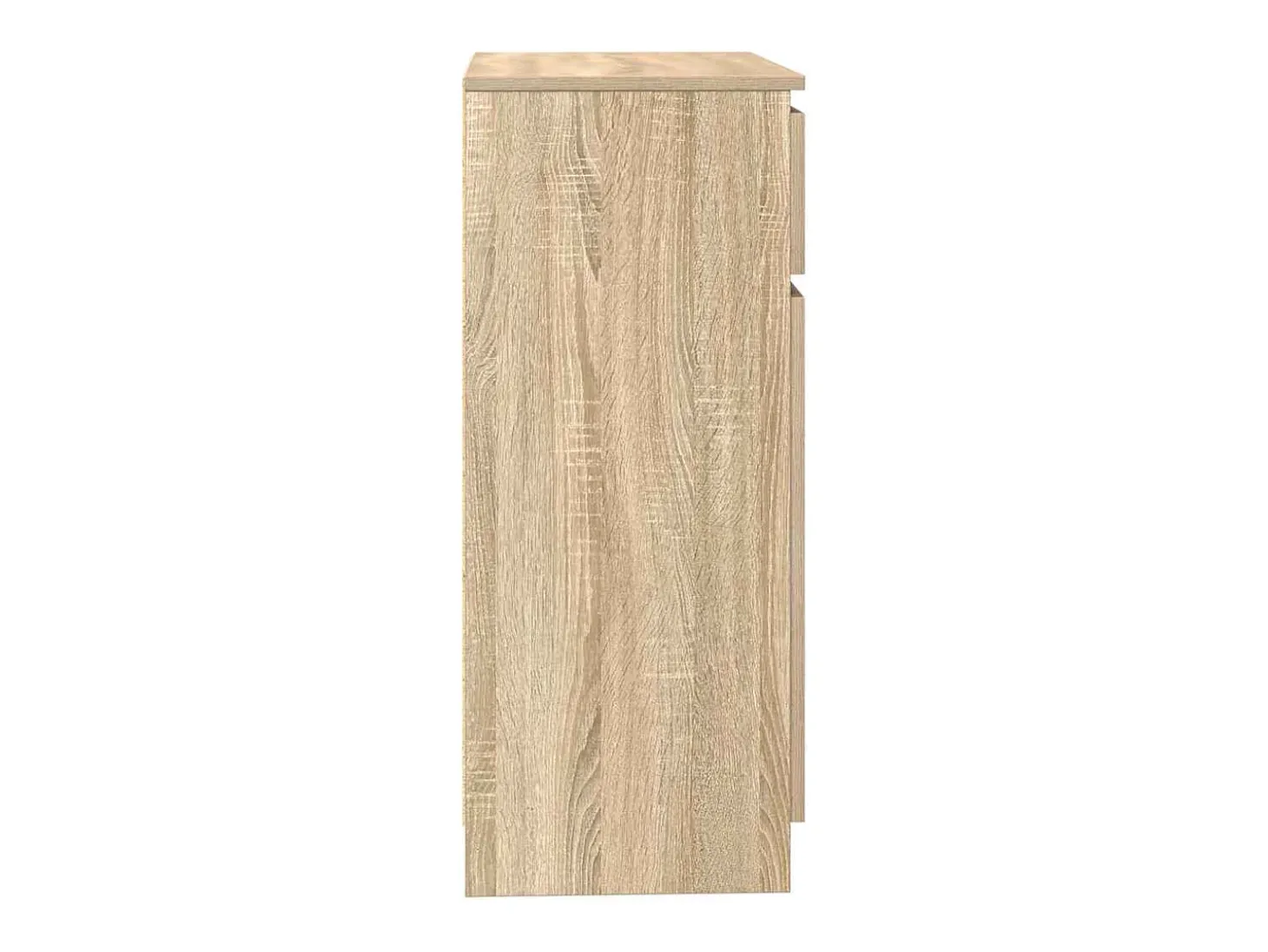 Aparador con cajón roble Sonoma 71x35x84 cm madera ingeniería