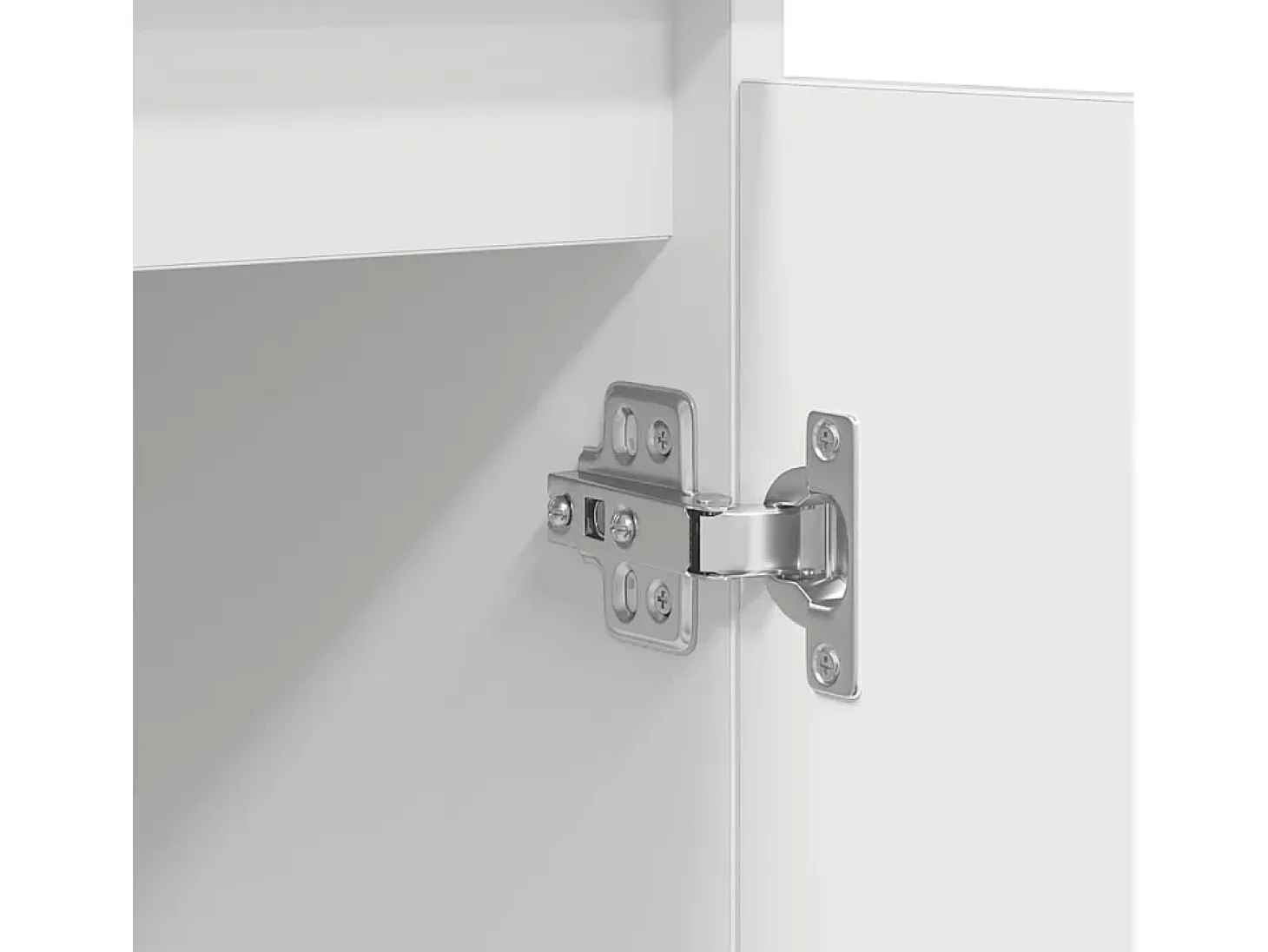 Aparador con cajones blanco 100,5x35x98,5 cm madera ingeniería