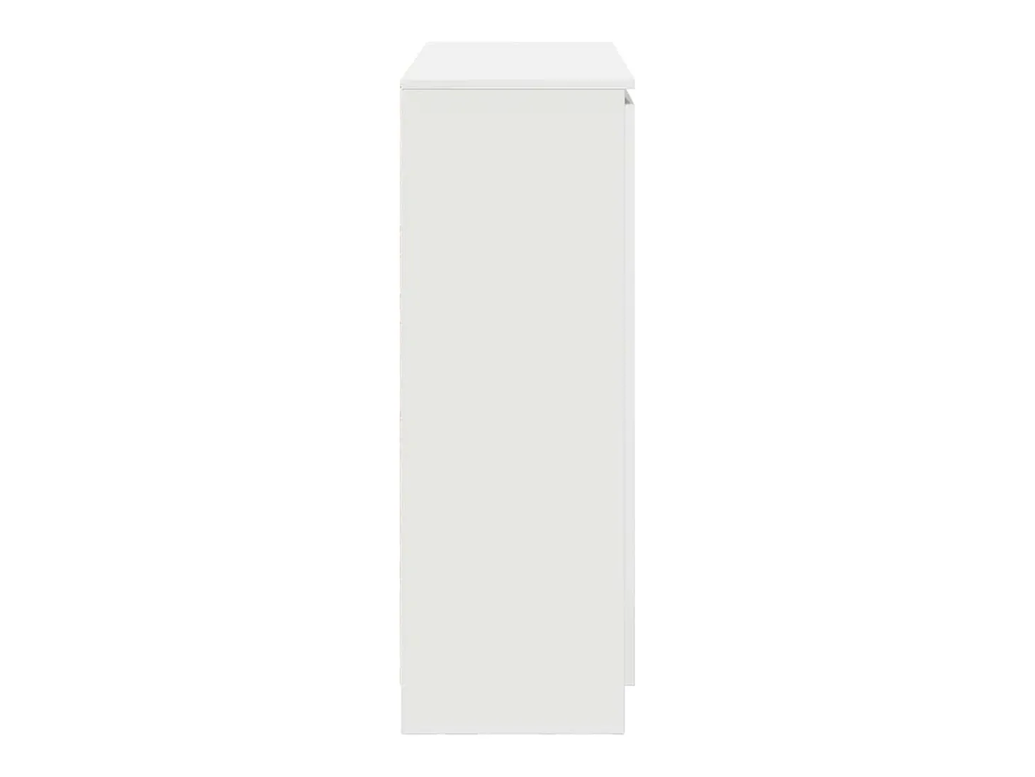 Aparador con cajones blanco 100,5x35x98,5 cm madera ingeniería