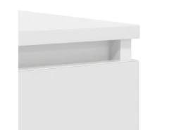 Aparador con cajones blanco 100,5x35x76 cm madera de ingeniería
