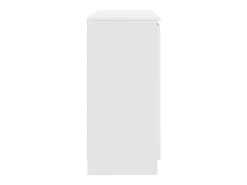 Aparador con cajones blanco 100,5x35x76 cm madera de ingeniería