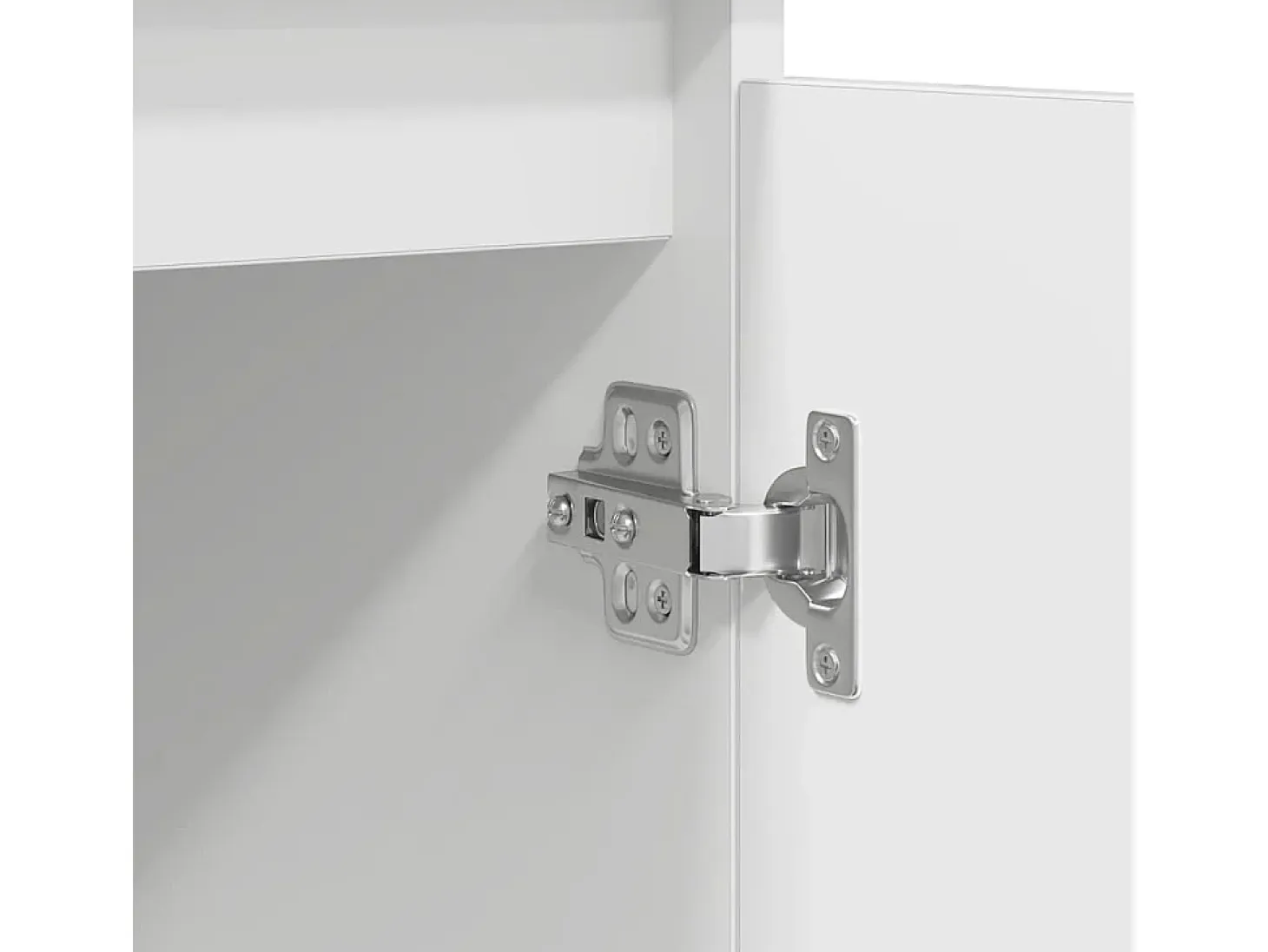 Aparador con cajones blanco 100,5x35x76 cm madera de ingeniería