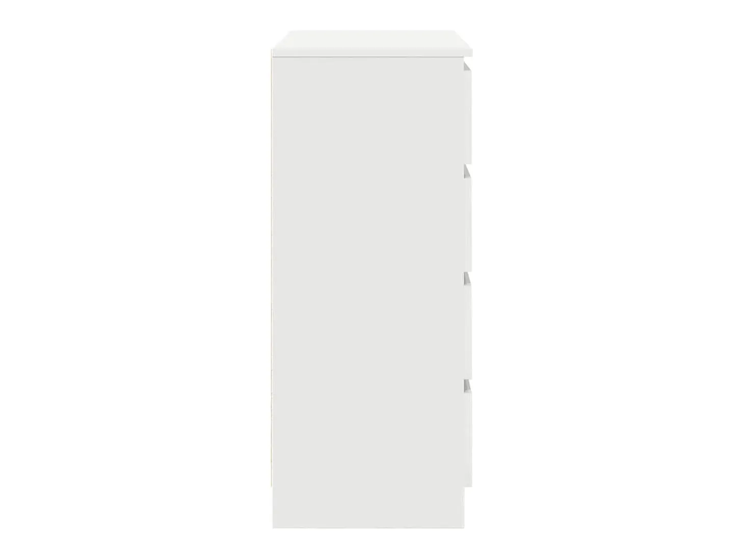 Aparador con cajones blanco 71x35x84 cm madera de ingeniería