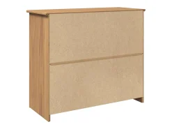 Aparador con cajones Panama madera maciza pino 93x40x80 cm