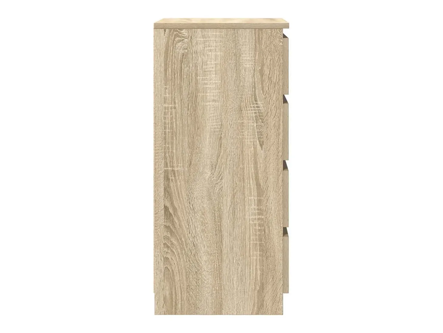 Aparador con cajones roble Sonoma 37,5x35x99 cm