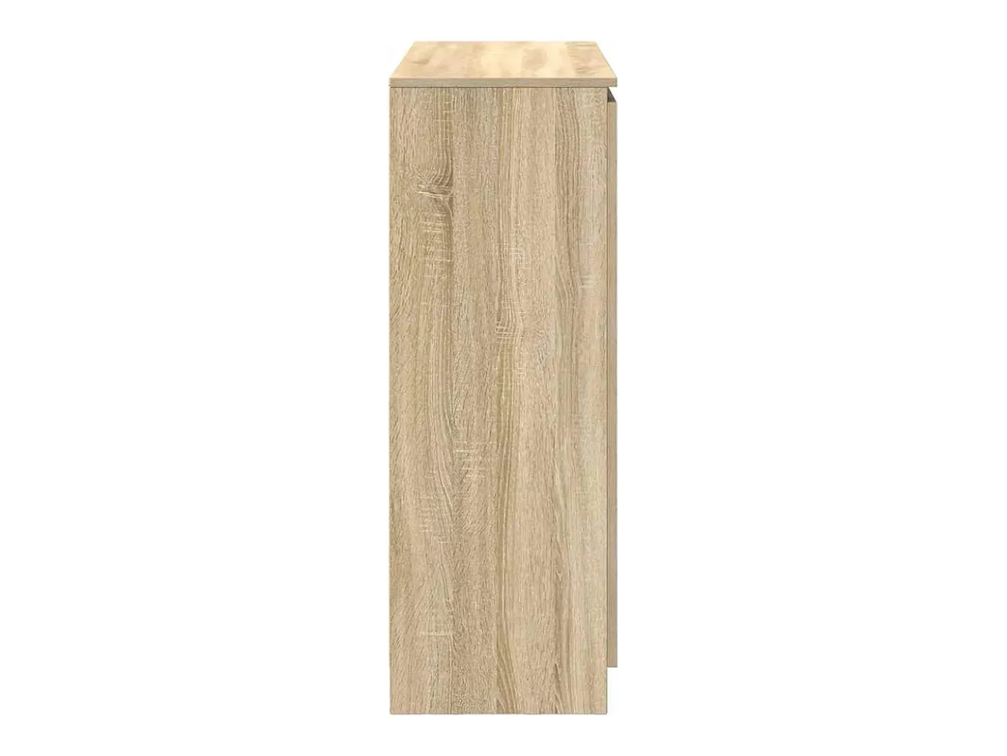 Aparador con cajones roble Sonoma 100,5x35x98,5 cm