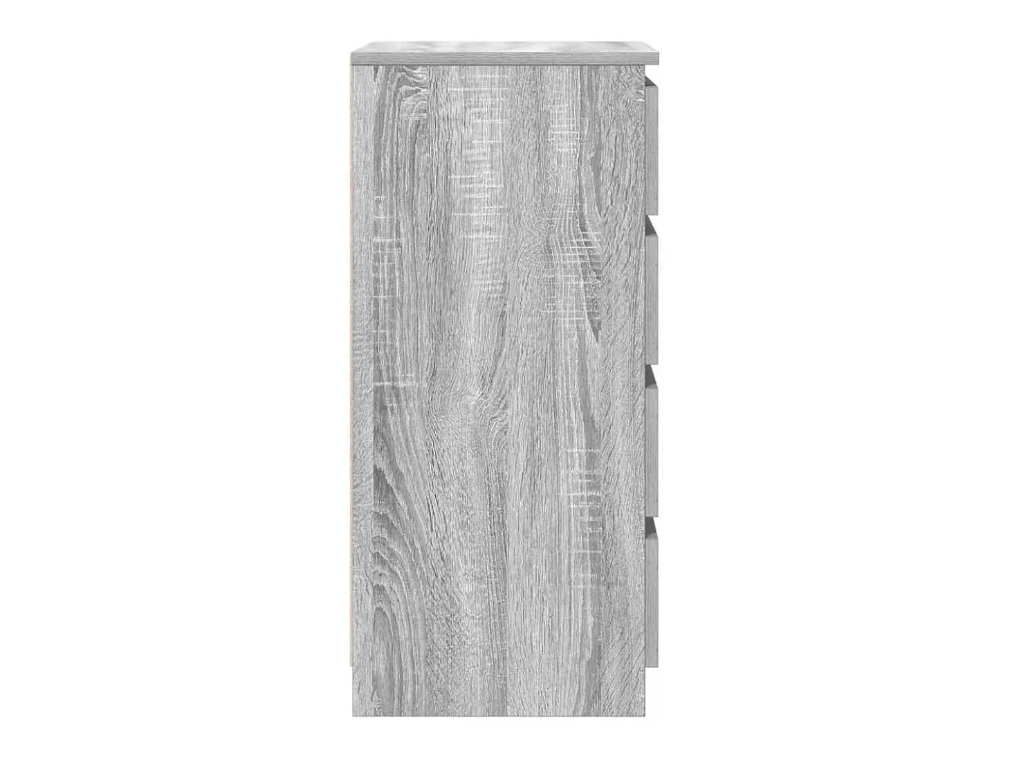 Aparador con cajones Sonoma gris 37,5x35x99cm Madera ingeniería