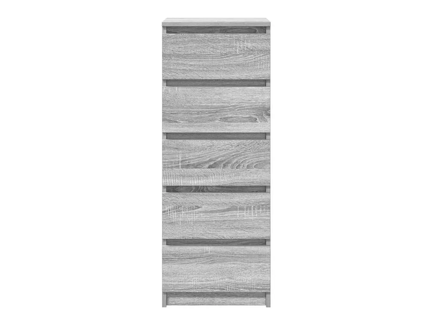 Aparador con cajones Sonoma gris 37,5x35x99cm Madera ingeniería