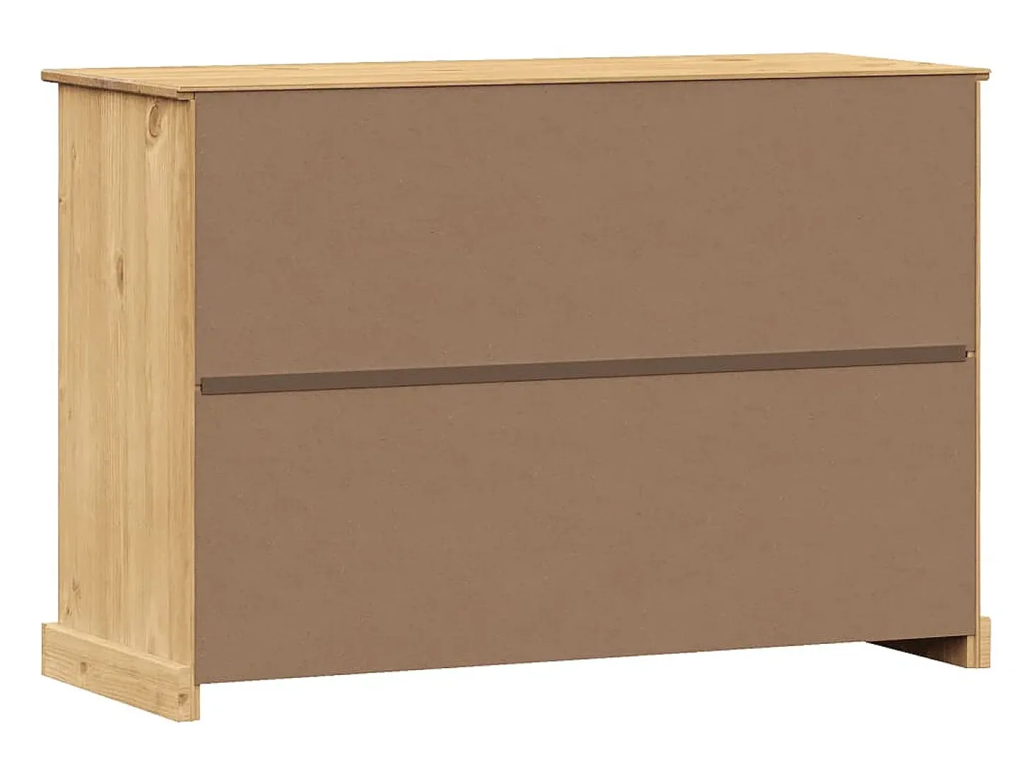 Aparador con cajones VIGO madera maciza pino 113x40x75 cm