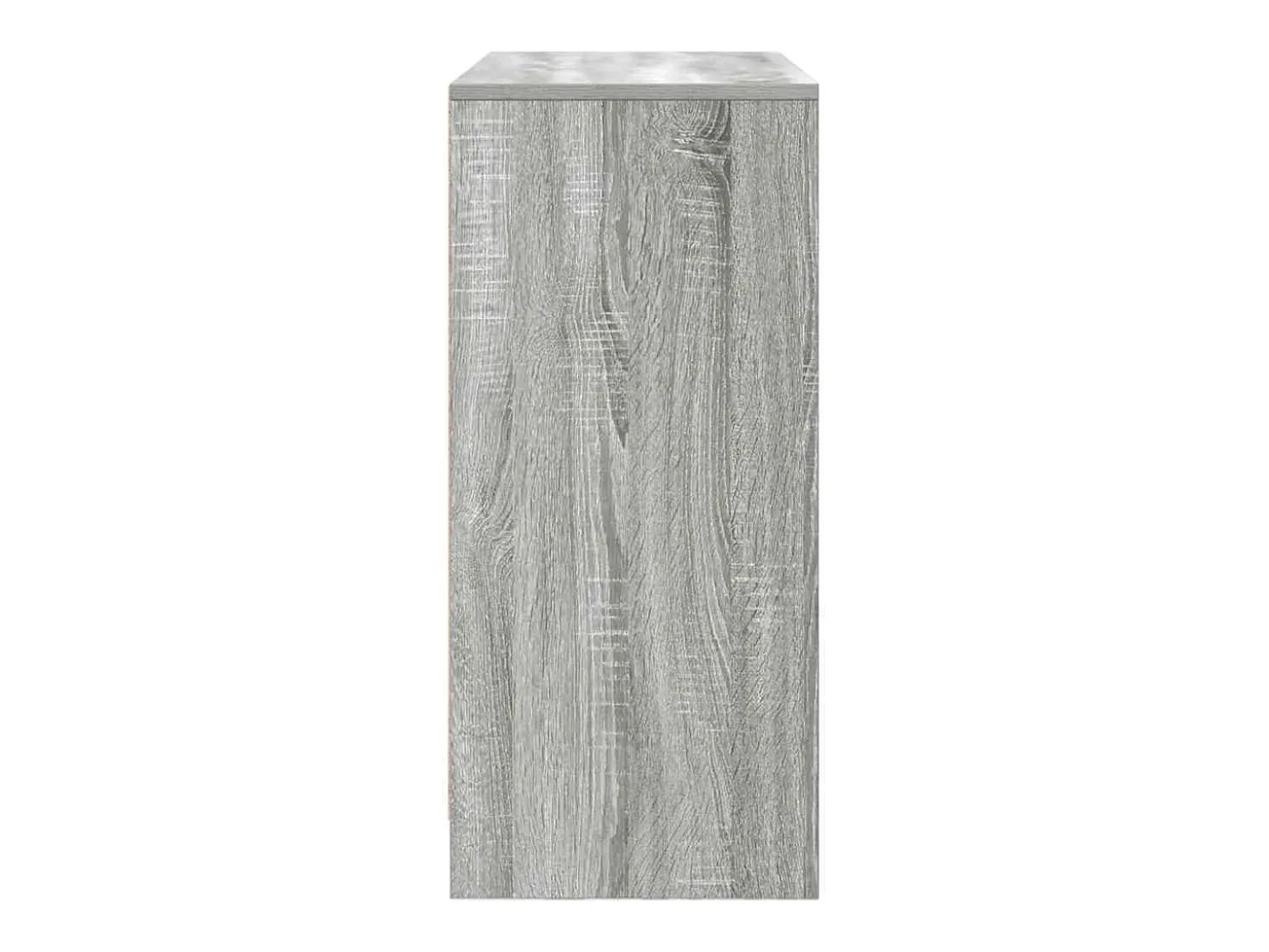 Aparador con cajones y puertas gris Sonoma 70,5x34x74,5 cm