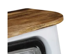 Aparador con forma de camión madera maciza de mango blanco ES219766