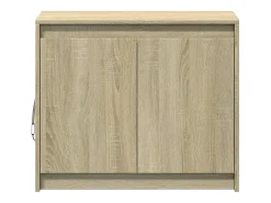 Aparador con LED Roble Sonoma 72x34x61 cm Madera de Ingeniería