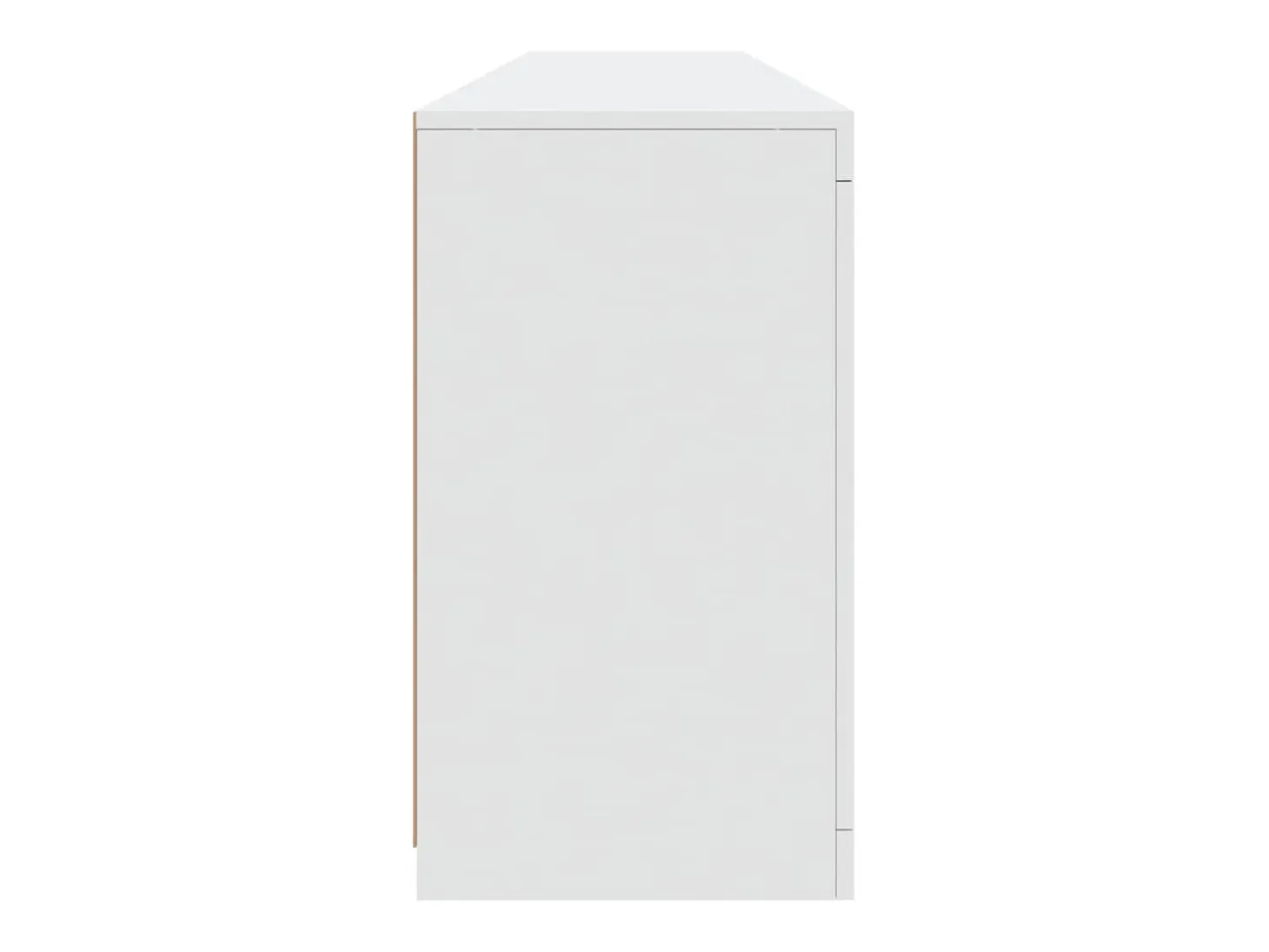 Aparador con luces LED blanco 181,5x37x67 cm
