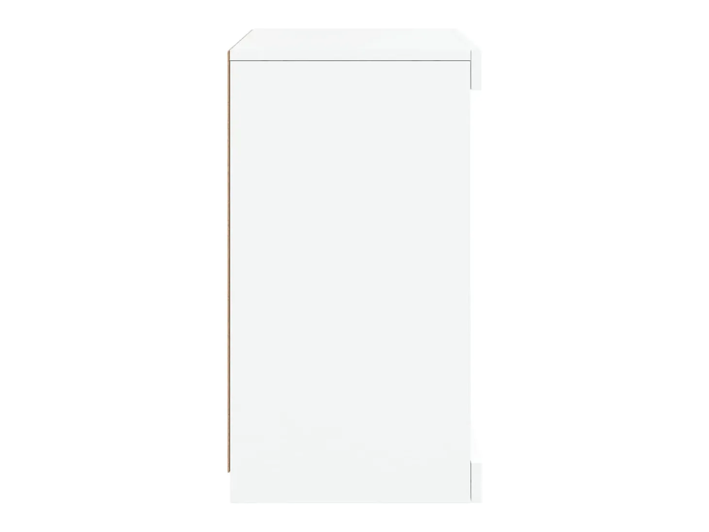 Aparador con luces LED blancas 41x37x67 cm