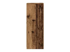 Aparador con luces LED en madera vieja 41x37x100 cm