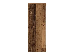 Aparador con luces LED Madera antigua 41x37x100 cm
