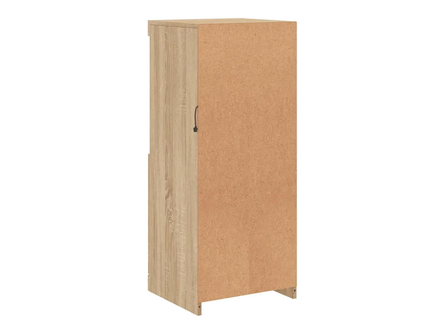 Aparador con luces LED roble Sonoma 41x37x100 cm