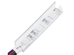 Aparador con luces LED roble marrón 41x37x67 cm