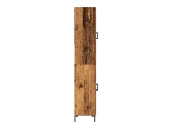 Aparador con mueble de pared en aglomerado de madera antiguo