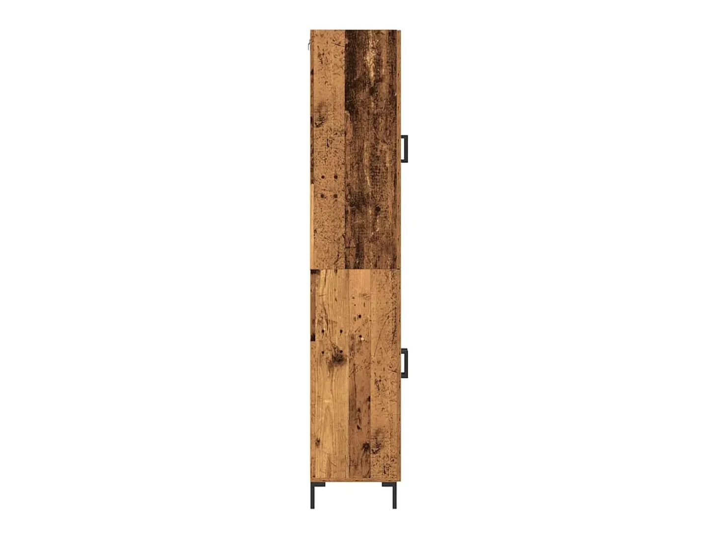 Aparador con mueble de pared en aglomerado de madera antiguo