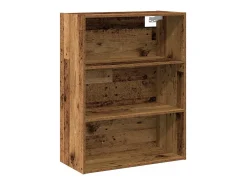 Aparador con mueble de pared de madera vieja de ingeniería de madera