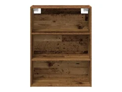 Aparador con mueble de pared de madera vieja de ingeniería de madera