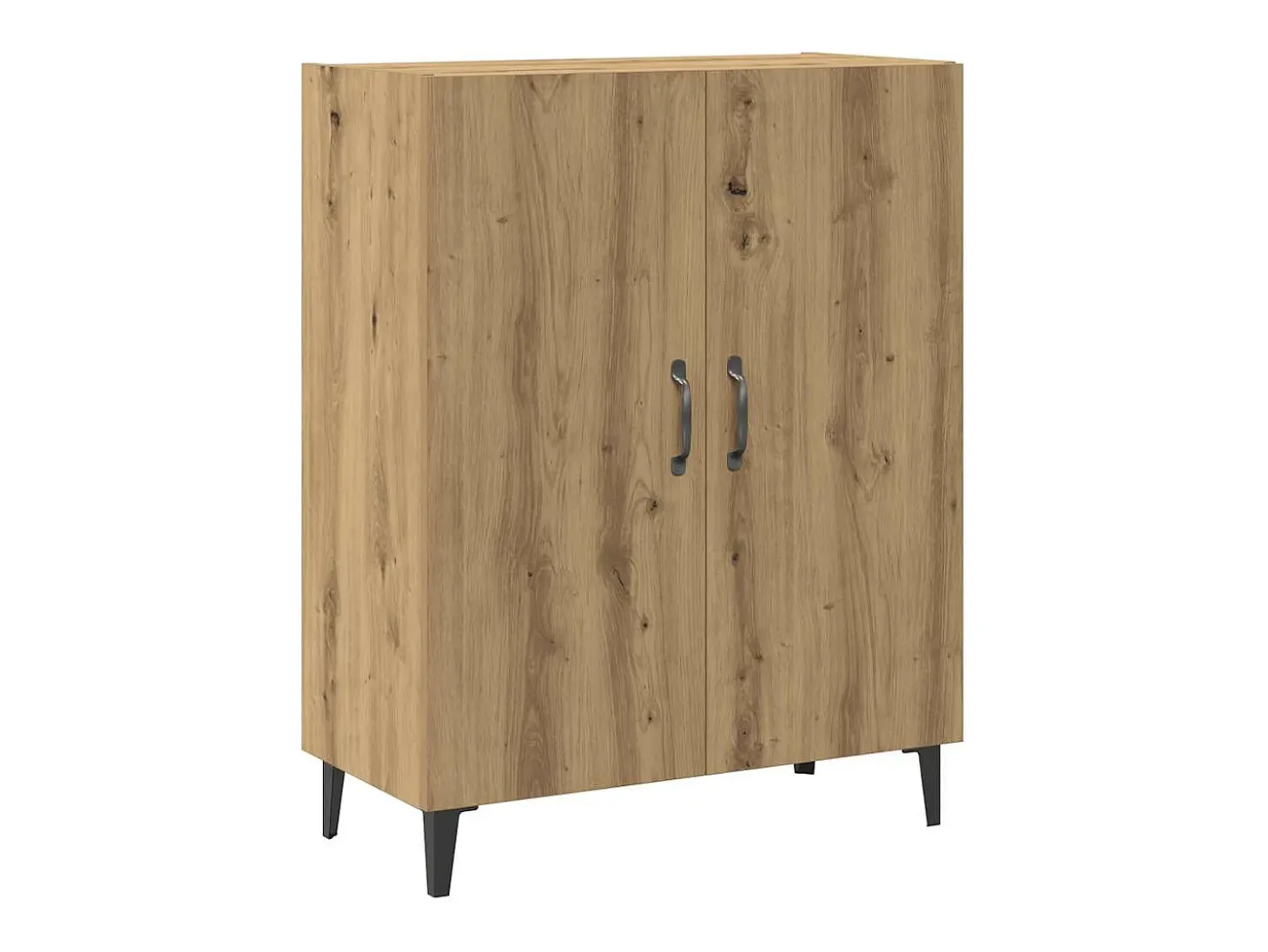 Aparador con mueble pared madera contrachapada artesanal roble