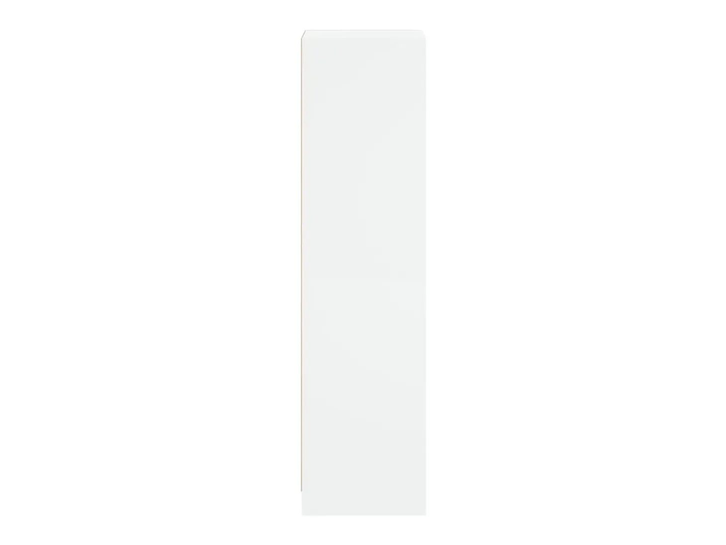 Aparador con puerta de vidrio blanco 35x37x142 cm