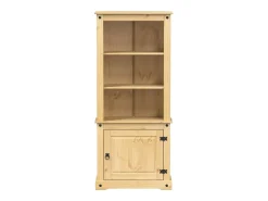 Aparador Corona madera maciza de pino 74x38x170 cm