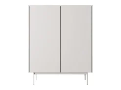 Aparador de 2 puertas en madera laminada 97x122 cm