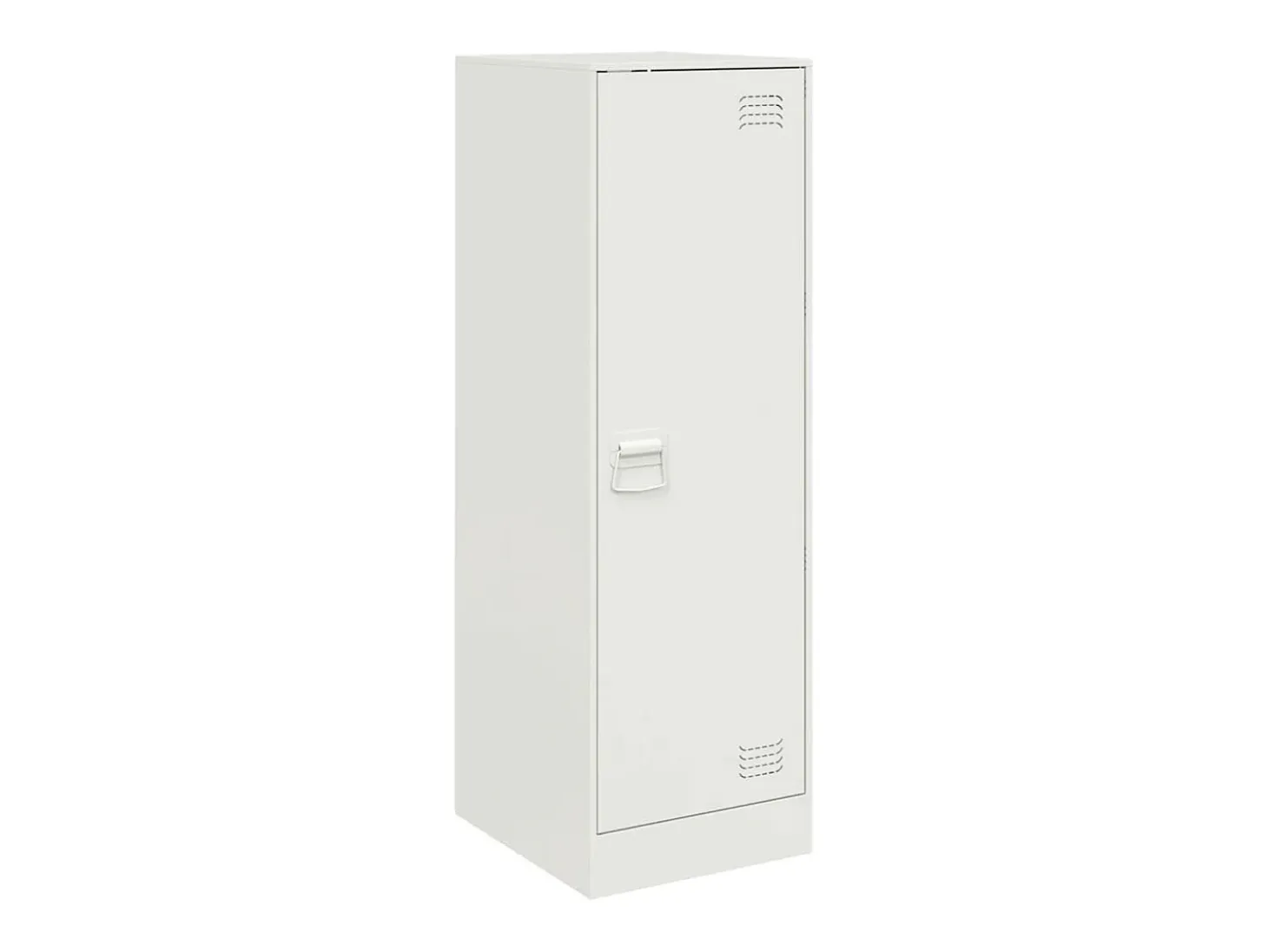 Aparador de acero blanco 34,5x39x107 cm ES901122