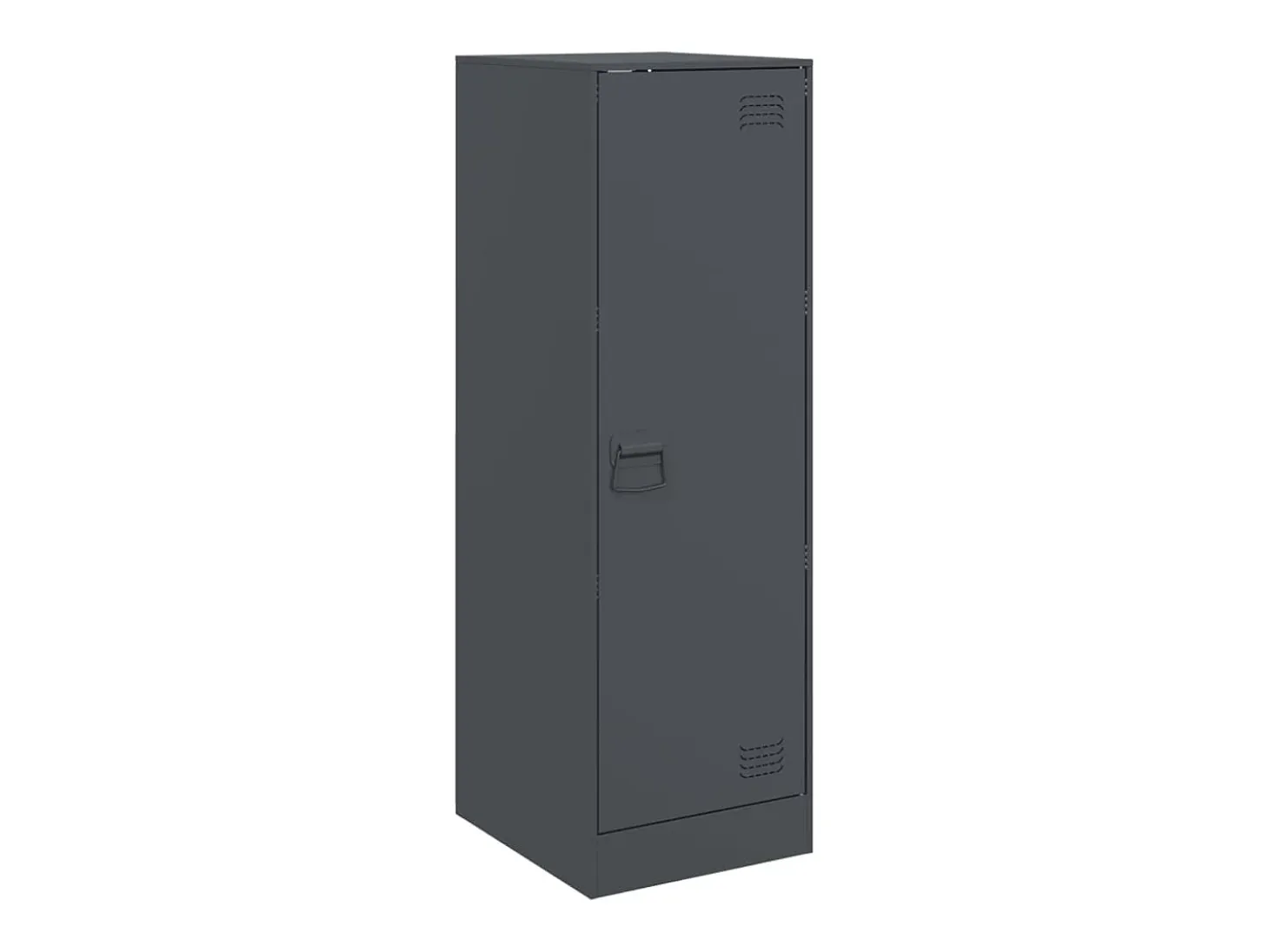 Aparador de acero gris antracita 34,5x39x107 cm ES779205