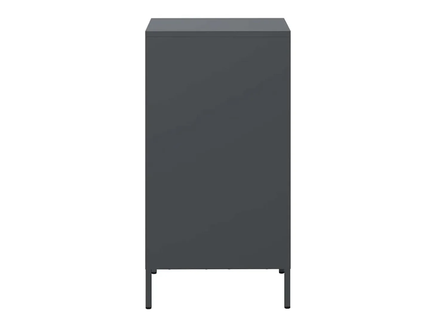 Aparador de acero laminado en frío antracita 35x39x73,5 cm