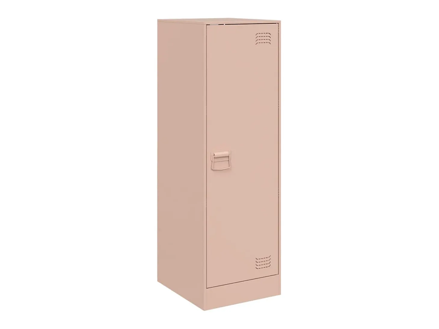Aparador de acero rosa 34,5x39x107 cm ES594721