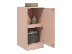 Aparador de acero rosa 34,5x39x73 cm ES137864